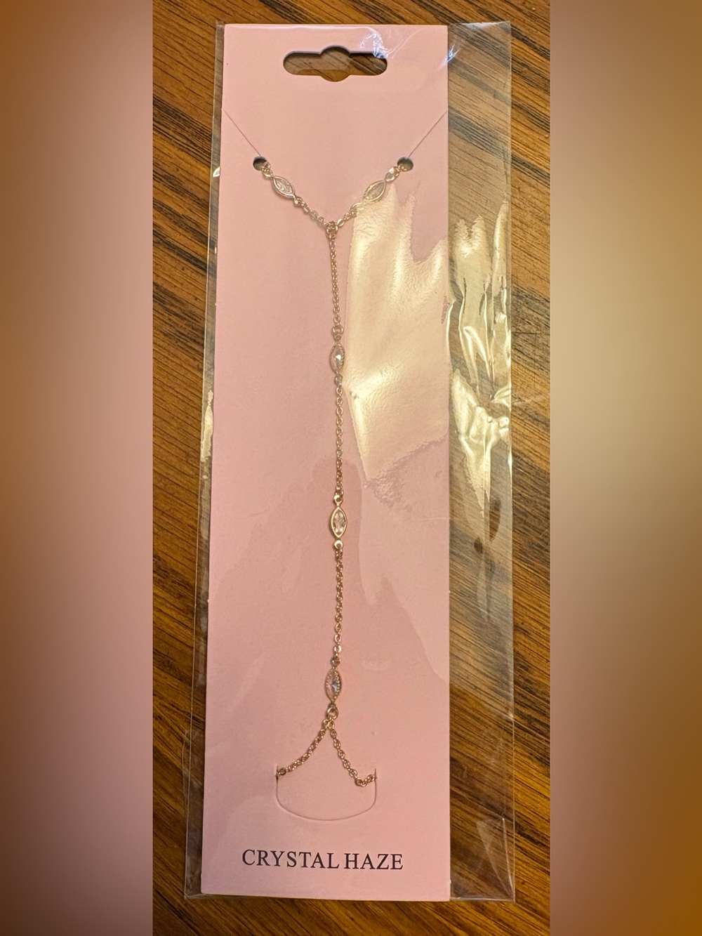 ✨✨Crystal Haze Gold Hand Chain
